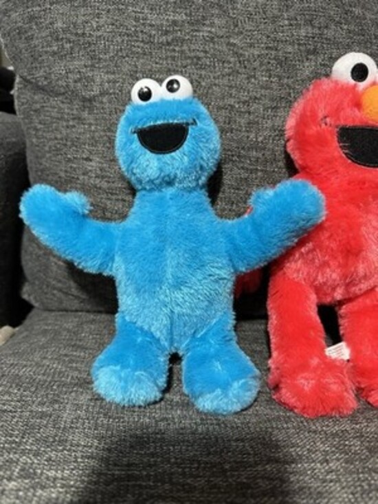 Sesame Street Plush Elmo-Big Bird-Cookie Monster Muppet Doll LOT-4 - Picture 5 of 7